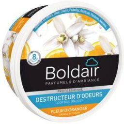 Gel destructeur d'odeur Boldair - parfum fleur d'oranger - 300 g