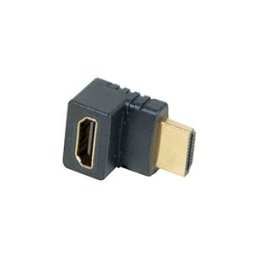 Adaptateur hdmi or m/f coude 90° - modele b
