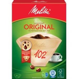 Melitta Filtre à café arôme '102', marron nature