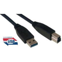 Mcl mc923ab-1m/n câble usb usb a usb b noir