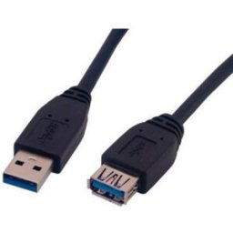 Mcl mc923amf-1m/n câble usb usb 3.2 gen 1 (3.1 gen 1) usb a noir