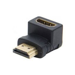 Adaptateur hdmi or m/f coude 90° - modèle A