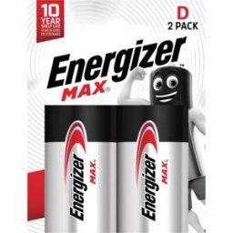 Energizer max - d batterie à usage unique alcaline