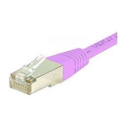 Câble de réseau rose 2 m cat6 s/ftp (s-stp)