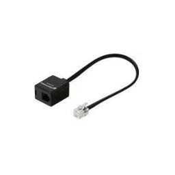 Cable - Poly câble rj9 prise femelle vers rj9 (0,2 m)