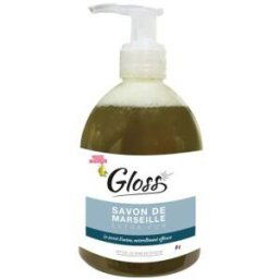 Gloss Savon de Marseille liquide pour les mains - à l'huile d'olive - flacon pompe 300 ml