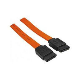 - Câble sata 0,2 m sata 15 broches noir, orange