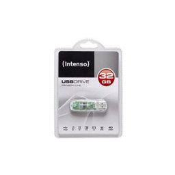 Intenso rainbow line lecteur usb flash 32 go usb type-a 2.0 transparent