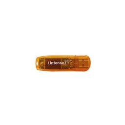 Intenso rainbow line lecteur usb flash 64 go usb type-a 2.0 orange