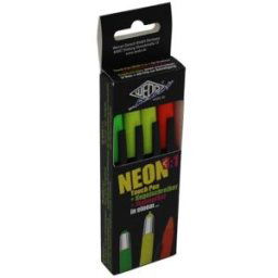 WEDO Stylet 3-en-1 FLUO, étui de 4