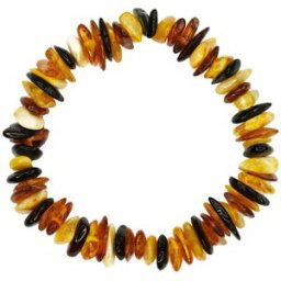 France Minéraux Bracelet Ambre Multicolore - Pour Enfant
