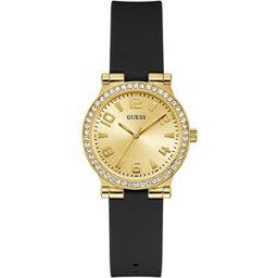 Montre Femme Guess Fawn - GW0844L1 Bracelet Silicone Noir female