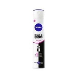 Nivea Black & White Invisible Anti-Transpirant 72H Déodorant Spray 250 ml - Flacon-Aérosol 250 ml