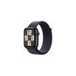 Apple Watch SE (GPS) 2e generation - aluminium minuit - montre intelligente avec boucle sport - encre - 32 Go