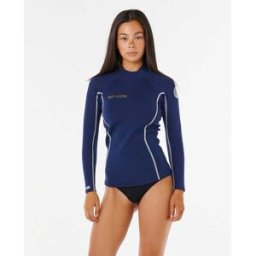 Rip Curl Veste de surf Stephanie Gilmore Women Dawn Patrol à manches longues 1.5 Navy 4 female