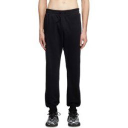 Diesel - Pantalon de survêtement avec mini logo - Pantalons - Homme - Noir XS