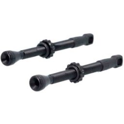 Jeu de valves XLC PU-X17 Sans chambre à air 45mm Noir