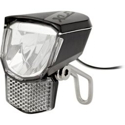 Lumière avant XLC Sirius D45 Dynamo Réfléchissant Noir