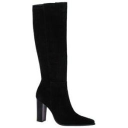 Bottes Vidi Studio Bottes cuir velours Noir