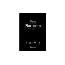 Canon papier photo professionnel platinum a4 pt-101 - 20 feuilles
