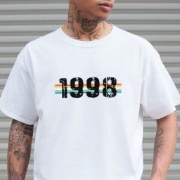 cadeauxfolies T-shirt personnalisé avec année de naissance, Cadeau anniversaire, Cadeaux hommes, Cadeaux copain, Cadeaux frère, Cadeaux papa, Cadeaux rigolos, Cadeau romantique, Cadeau mariage, Petits cadeaux, Cadeau, Idée cadeau