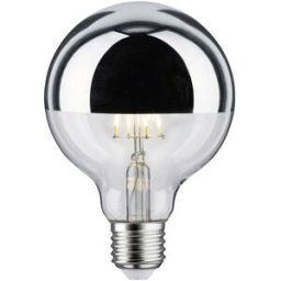 Paulmann 28673 LED CEE F (A - G) E27 forme de globe 6.5 W = 48 W blanc chaud (Ø x H) 95 mm x 138 mm 1 pc(s)