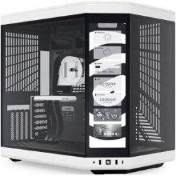 Tour midi HYTE Y70 Touch Boîtier PC noir-blanc