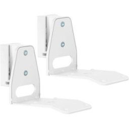 My Wall HS41WL Support mural pour haut-parleur inclinable, rotatif blanc 2 pc(s)