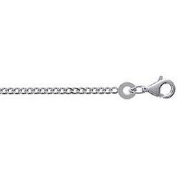 Maison de la Bijouterie Chaine mixte argent rhodié 1,8 mm - W0Y05Y 45 female