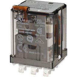 Finder 62.33.9.024.4000 Relais enfichable 24 V/DC 16 A 3 inverseurs (RT) 1 pc(s)