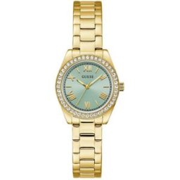Montre Femme Guess Mini Luna - GW0841L5 Bracelet Acier Doré female