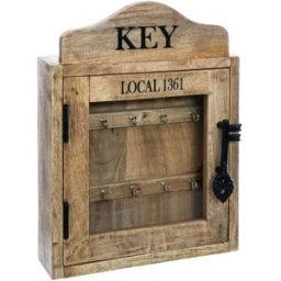 3S. x Home Boîte à Clés 30 x 40 cm Marron en Bois unisex