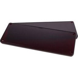 Hammond Electronics 1455UPLTRD Cadre frontal ABS rouge (transparent) (L x l x H) 196 x 71 x 11.60 mm 2 pc(s)