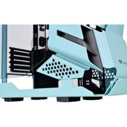 Tour midi Thermaltake View 380 TG ARGB Hydrangea Blue Boîtier PC bleu