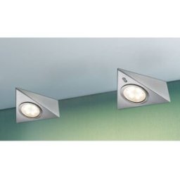 Paulmann Luminaire LED pour montage en surface jeu de 3 LED LED intégrée 8.4 W blanc chaud fer (brossé)
