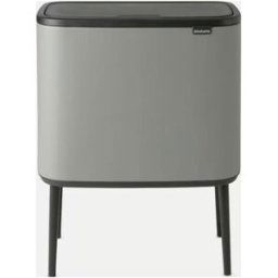 brabantia Bo Touch Bin 127229 Poubelle 33 l acier (L x l x H) 312 x 540 x 680 mm gris 1 pc(s)