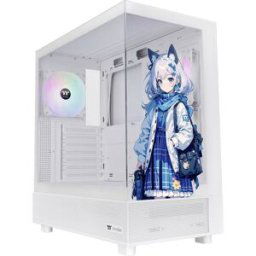 Tour midi Thermaltake View 270 SP Edition Snow White Boîtier PC blanc