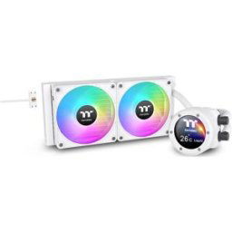Thermaltake TH240 V2 Ultra EX ARGB Sync Snow Edition All-In-One Système de refroidissement à leau pour PC