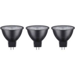 Paulmann 28912 LED CEE G (A - G) GU5.3 réflecteur 6 W blanc chaud (Ø x H) 50 mm x 48 mm 3 pc(s)