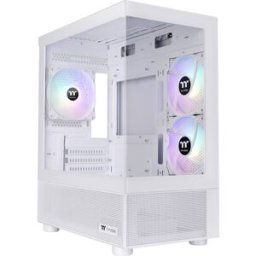 Micro-tour Thermaltake View 170 TG ARGB Snow White Boîtier PC blanc