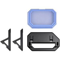 Thermaltake Chassis Stand Kit for The Tower 600 Hydrangea Blue Support pour boîtier PC bleu, noir