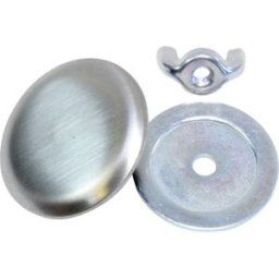 Hammond Electronics Bouchon obturateur acier inoxydable acier inoxydable (Ø x H) 40 mm x 14 mm 1 pc(s)