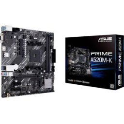 Asus PRIME A520M-K Carte mère Socket (PC) AMD AM4 Facteur de forme (détails) Micro-ATX