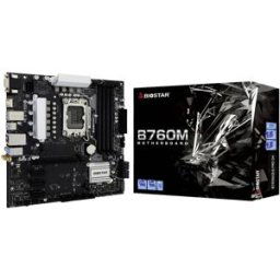 Biostar B760MX2-E Pro D4 Carte mère Socket (PC) Intel® 1700 Facteur de forme (détails) ATX Chipset de la carte mère Intel® B760