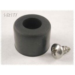 Pied dappareil Hammond Electronics 1421T7 autocollant, rond noir (Ø x H) 19 mm x 12.7 mm 24 pc(s)