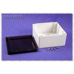 Boîtier universel Hammond Electronics 1554S2GYSL Polycarbonate gris 160 x 160 x 90 1 pc(s)