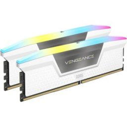 Corsair Vengeance RGB Mémoire pour PC au détail DDR5 32 GB 2 x 16 GB ECC 6000 MHz DIMM 288 broches CL36 CMH32GX5M2E6000C36W