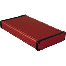 Boîtier profilé Hammond Electronics 1455P2201RD aluminium rouge 220 x 125 x 30.5 1 pc(s)
