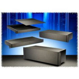 Boîtier universel Hammond Electronics RM3U1908VBK aluminium noir 203 x 421 x 133 1 pc(s)