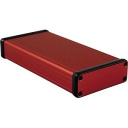 Boîtier profilé Hammond Electronics 1455J1601RD aluminium rouge 160 x 78 x 27 1 pc(s)